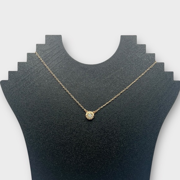 Coach Gold Pendant Necklace - Picture 1 of 4